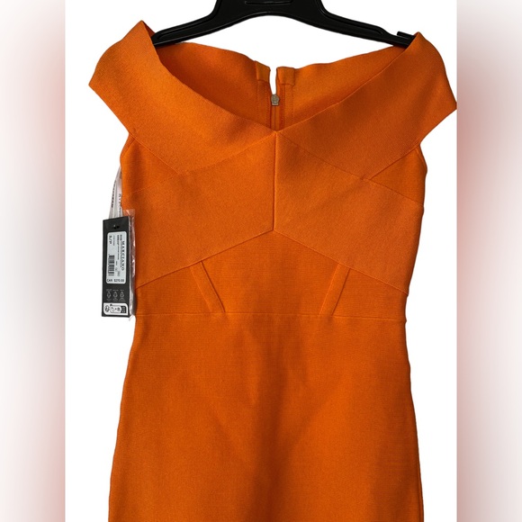 Marciano Bandage Orange Dress - Size S - Picture 6 of 10